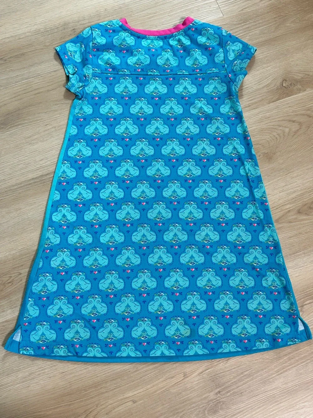 2 piece set Disney Mira and Encanto Nightshirt for girls, size 7-8 Blue Pajamas - Picture 4 of 15